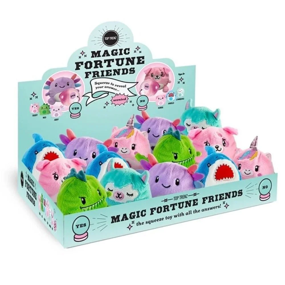 Unicorn‎ Plush - Magic Fortune Friends - Fantasy Squishy Fidget Plushie Toy